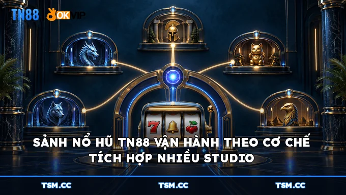 Sảnh Nổ Hũ TN88 vận hành theo cơ chế tích hợp nhiều studio