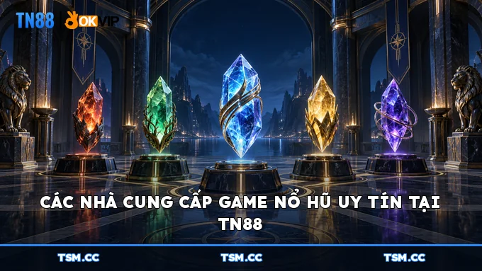 Các nhà cung cấp game nổ hũ uy tín tại TN88