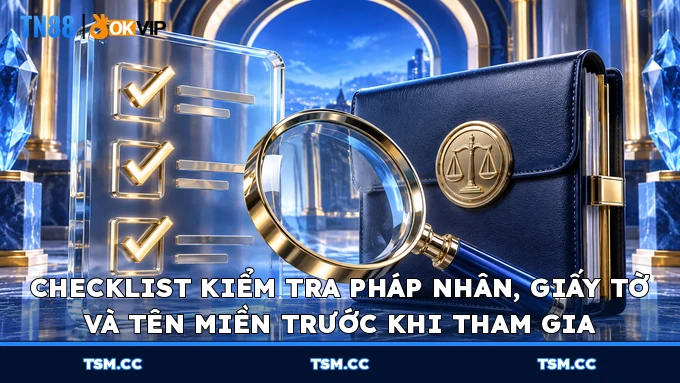 Checklist kiểm tra pháp nhân, giấy tờ và tên miền trước khi tham gia
