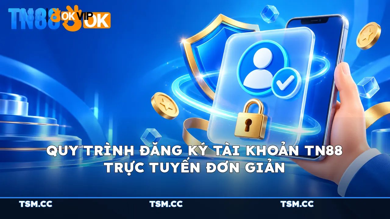 Quy trình đăng ký tài khoản TN88 trực tuyến đơn giản
