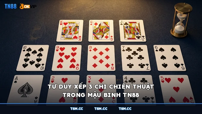Tư duy xếp 3 chi chiến thuật trong Mậu Binh TN88