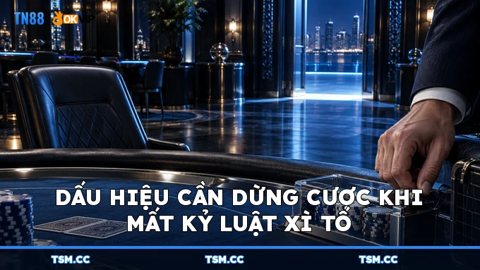 Dấu hiệu cần dừng cược khi mất kỷ luật Xì Tố