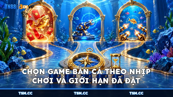 Chọn game bắn cá theo nhịp chơi và giới hạn đã đặt