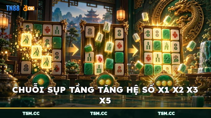 Chuỗi sụp tầng tăng hệ số x1 x2 x3 x5