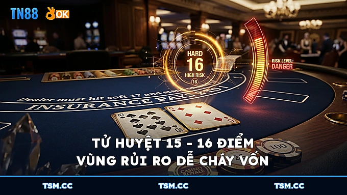 Tử huyệt 15 - 16 điểm vùng rủi ro dễ cháy vốn
