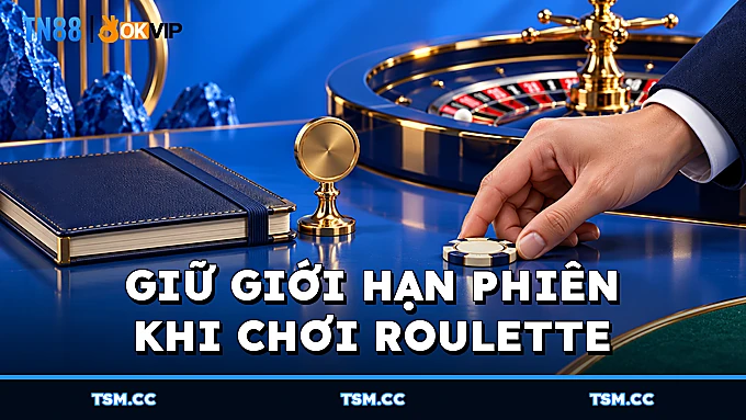 Giữ giới hạn phiên khi chơi Roulette