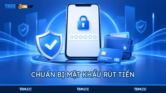 CHUẨN BỊ MẬT KHẨU RÚT TIỀN