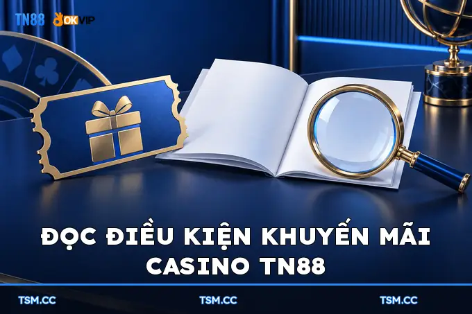 Đọc điều kiện khuyến mãi Casino TN88