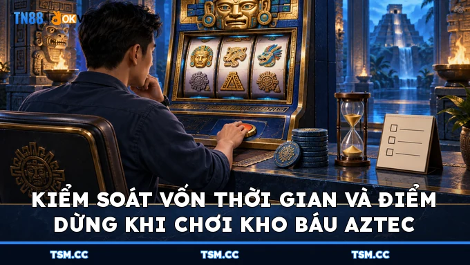 Kiểm soát vốn thời gian và điểm dừng khi chơi Kho Báu Aztec