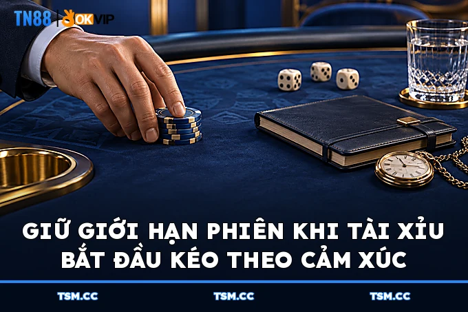 Giữ giới hạn phiên khi Tài Xỉu bắt đầu kéo theo cảm xúc