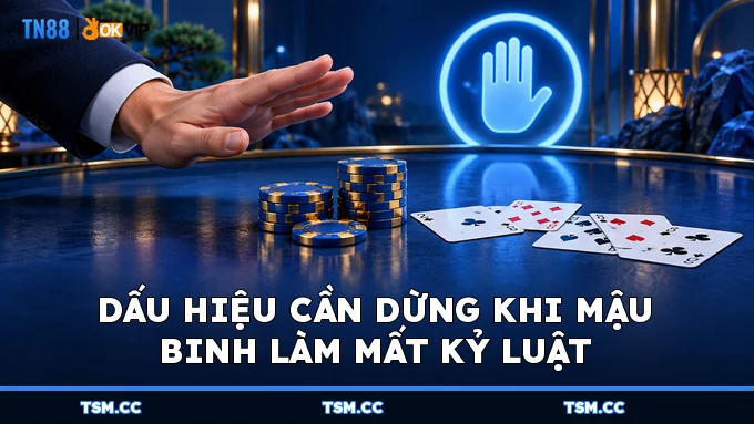 Dấu hiệu cần dừng khi Mậu Binh làm mất kỷ luật