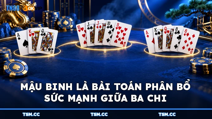 Mậu Binh là bài toán phân bổ sức mạnh giữa ba chi