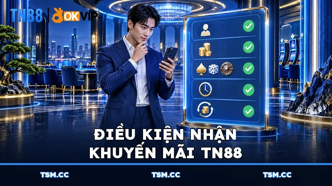 Điều kiện nhận khuyến mãi TN88
