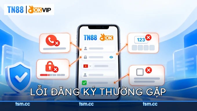 Lỗi đăng ký thường gặp