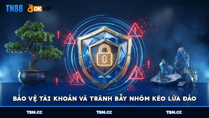 Bảo vệ tài khoản và tránh bẫy nhóm kéo lừa đảo
