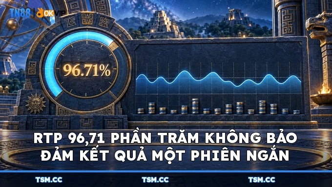 RTP 96,71 phần trăm không bảo đảm kết quả một phiên ngắn