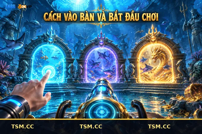 Ba bước chọn phòng, chỉnh đạn và bắt đầu chơi