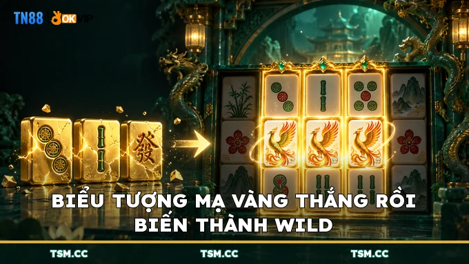 Biểu tượng mạ vàng thắng rồi biến thành Wild