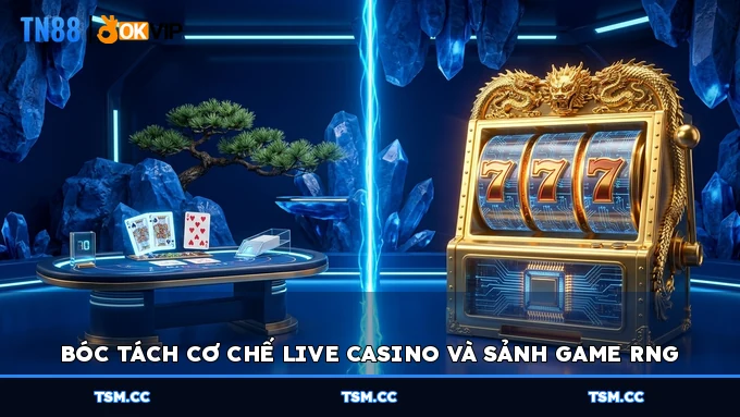 Bóc tách cơ chế Live Casino và sảnh game RNG