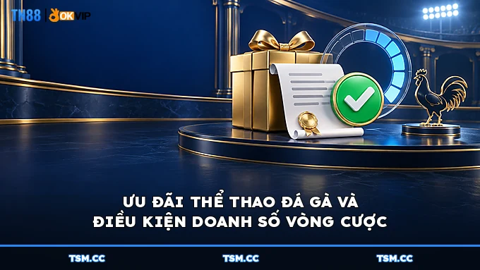 ƯU ĐÃI THỂ THAO ĐÁ GÀ VÀ ĐIỀU KIỆN DOANH SỐ VÒNG CƯỢC