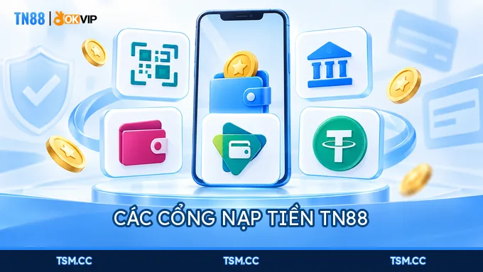 Các cổng nạp tiền TN88
