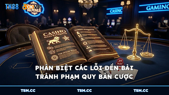Phân biệt các lỗi đền bài tránh phạm quy bàn cược